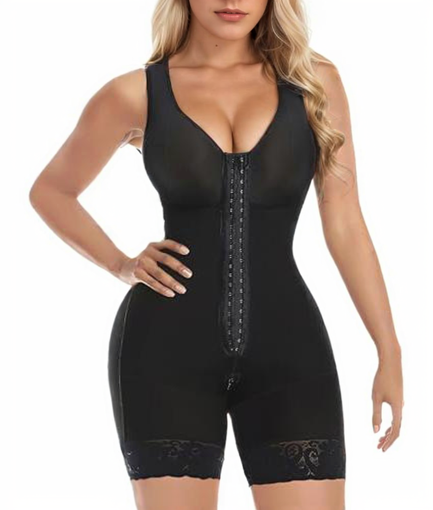 CurveSculpt Colombian Full Body Shaper – Women Tummy Control Post Surgery Full Body Shaper Butt Lifter with Zipper Crotch Skimsbodysuits Elegant Fajas Melibelt Bodysuitfajashaper